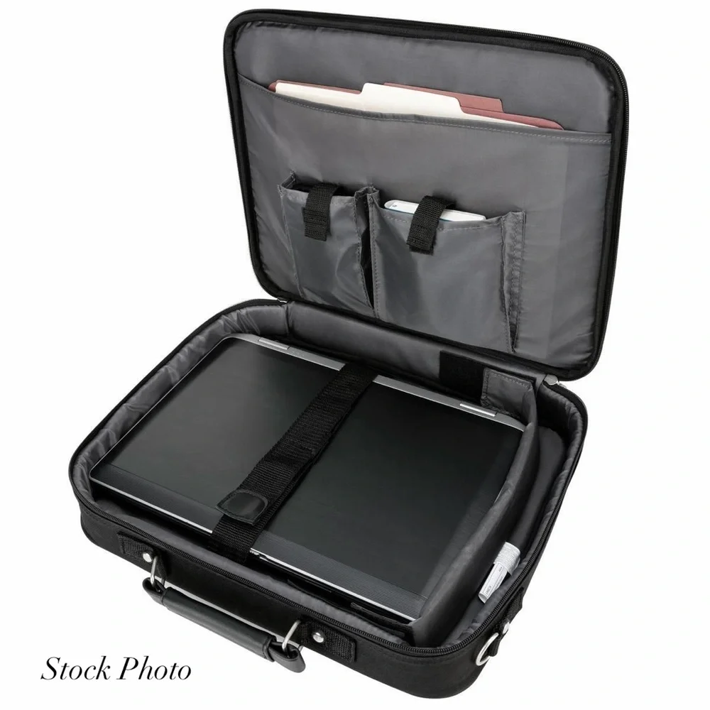 Targus Laptop Bag NWT $160 MSRP Notepac 15.6” Black BIG